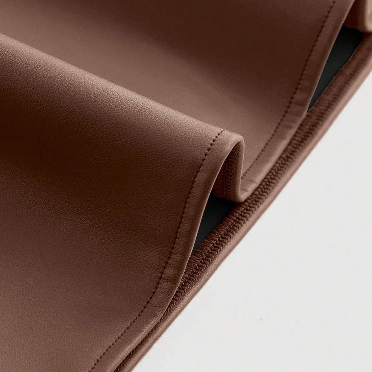 HIGH WAIST ZIPPER HIP SKIRT PU LEATHER SKIRT