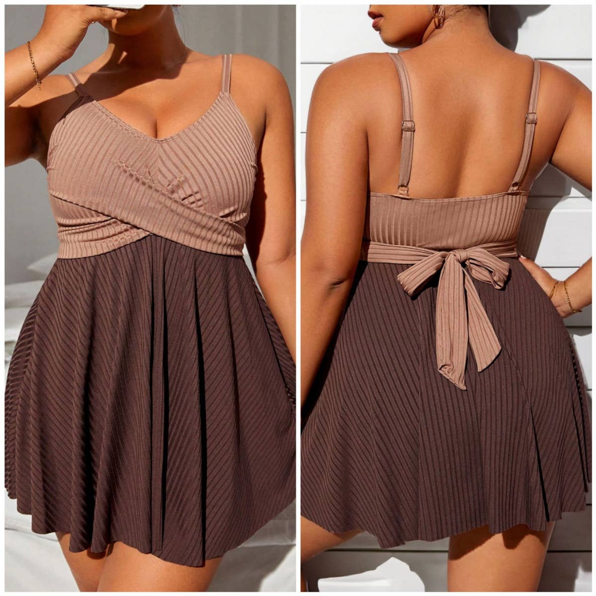 WOMEN PLUS SIZE SEXY BIKINI SWIMSUIT