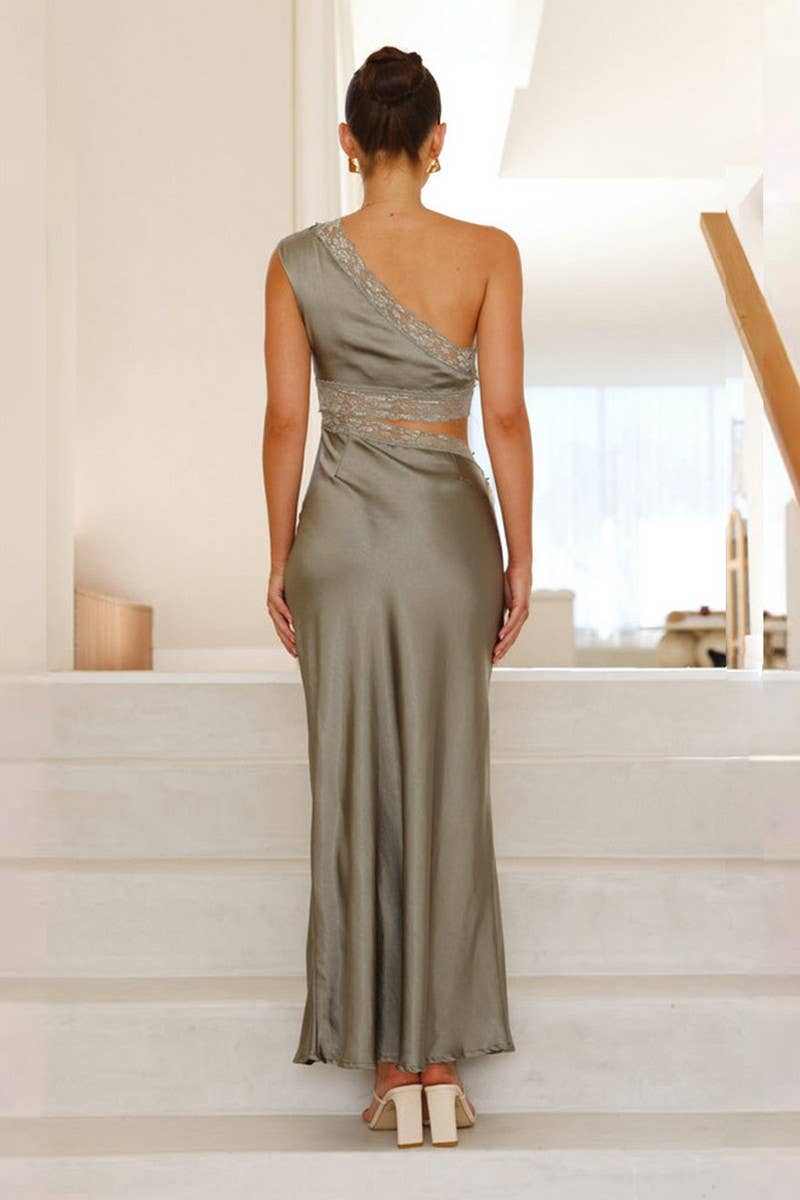 CWDMD5564_SOLID PRINTED STRAPLESS BOHO MAXI DRESS