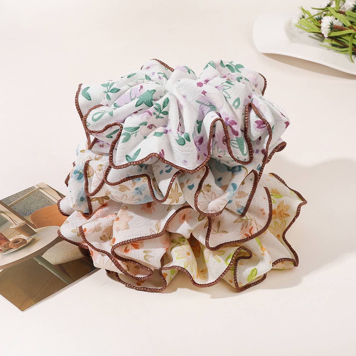 ALL-MATCH FLORAL HAIR BAND_CWAHA1652