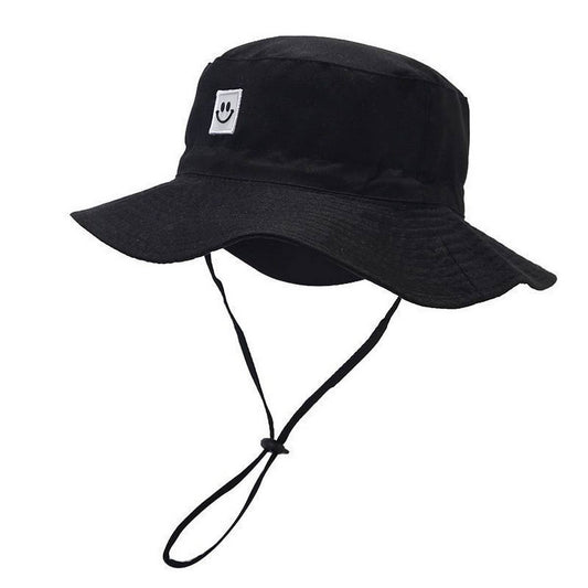 Kids Smiley Face Quick-Dry Sun Hat for Summer_CWAH3785