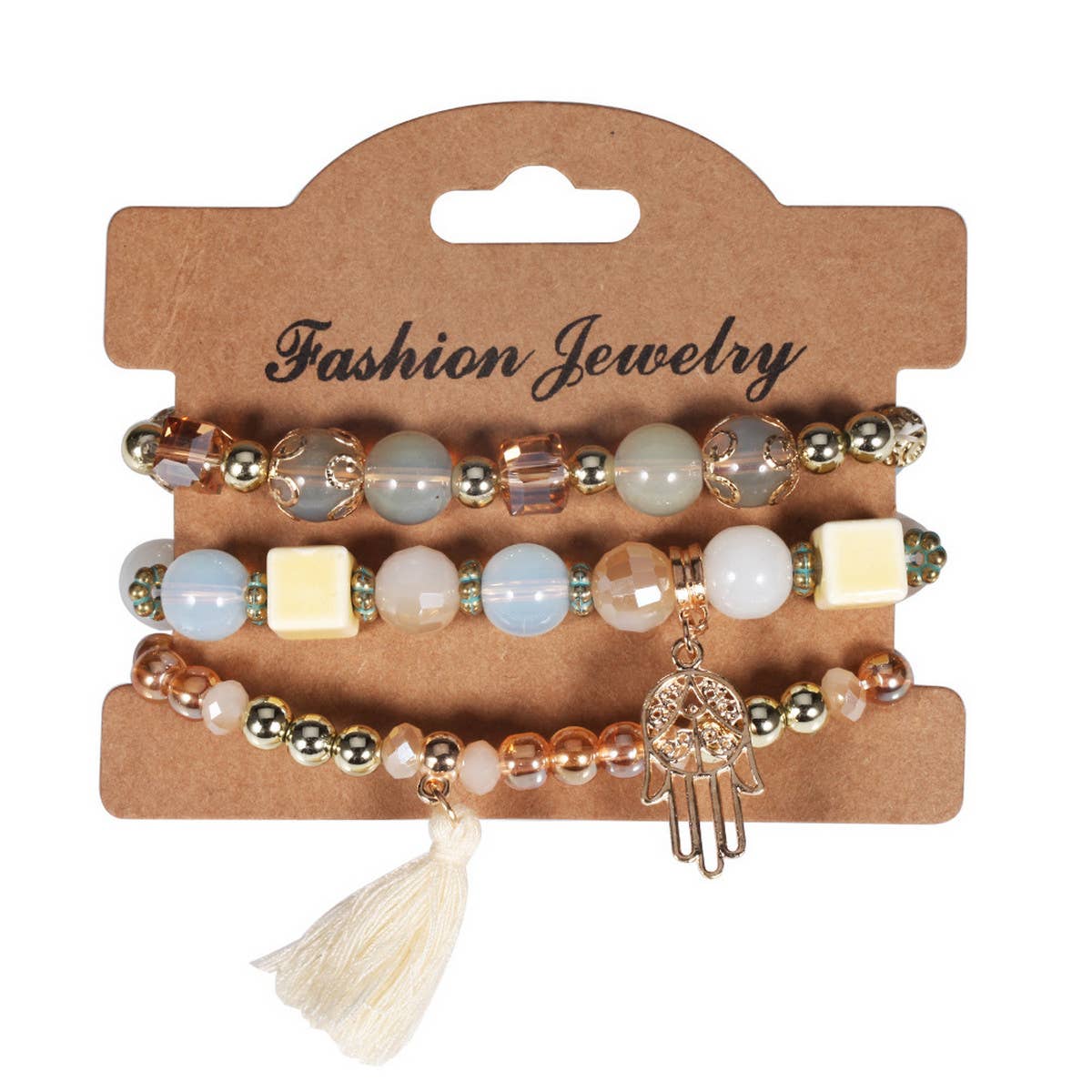 WOMEN'S TASSEL HANDMADE BEADED BRACELET