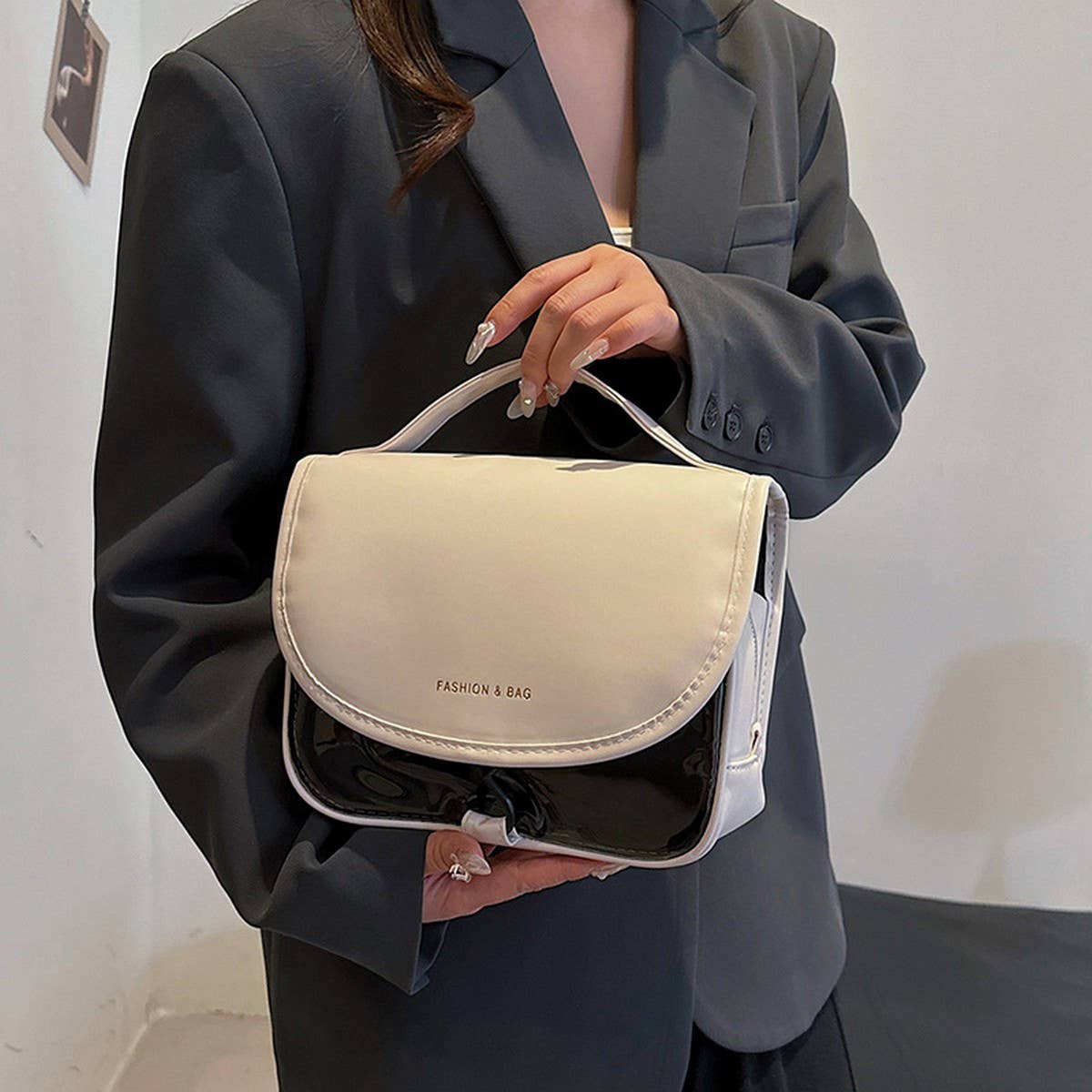 NEW SIMPLE PORTABLE LARGE CAPACITY COSMETIC BAG_CWAB4434