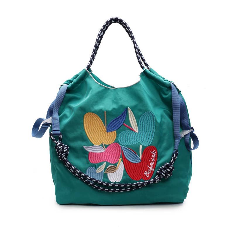 Cartoon embroidery versatile commuting bag