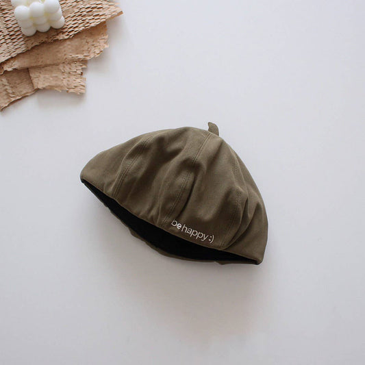 CHILDREN'S RETRO FASHIONABLE DECORATIVE BERET_CWAH2920