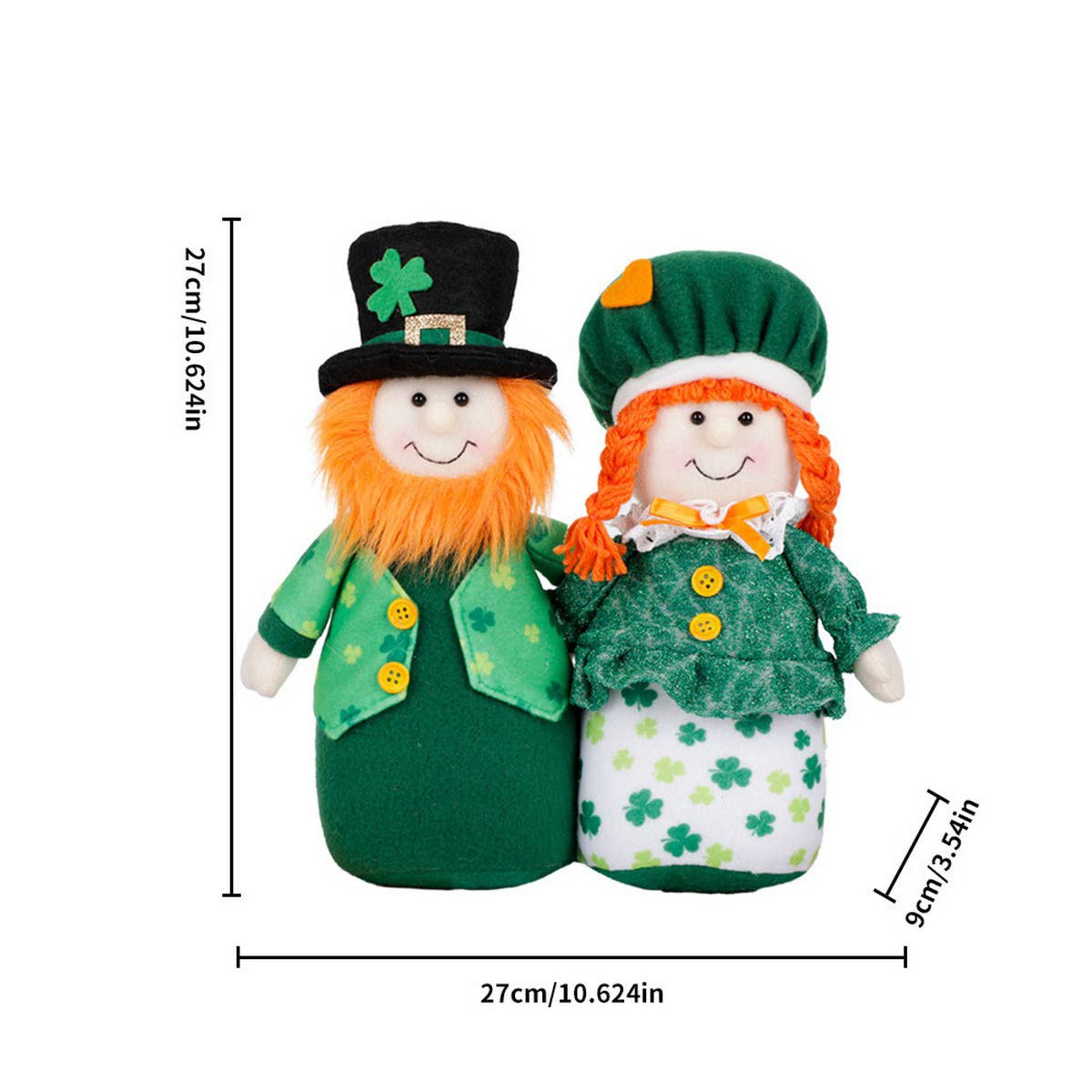 GREEN LEAF FESTIVAL DOLL DOLL ST. PATRICK'S DAY