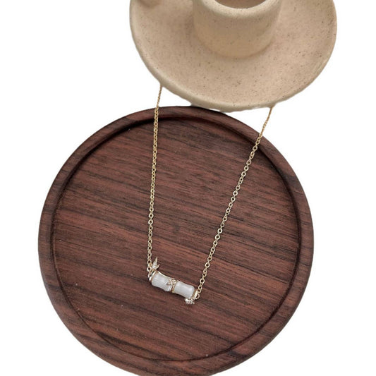 CAT'S EYE BAMBOO NECKLACE_CWAJE1267