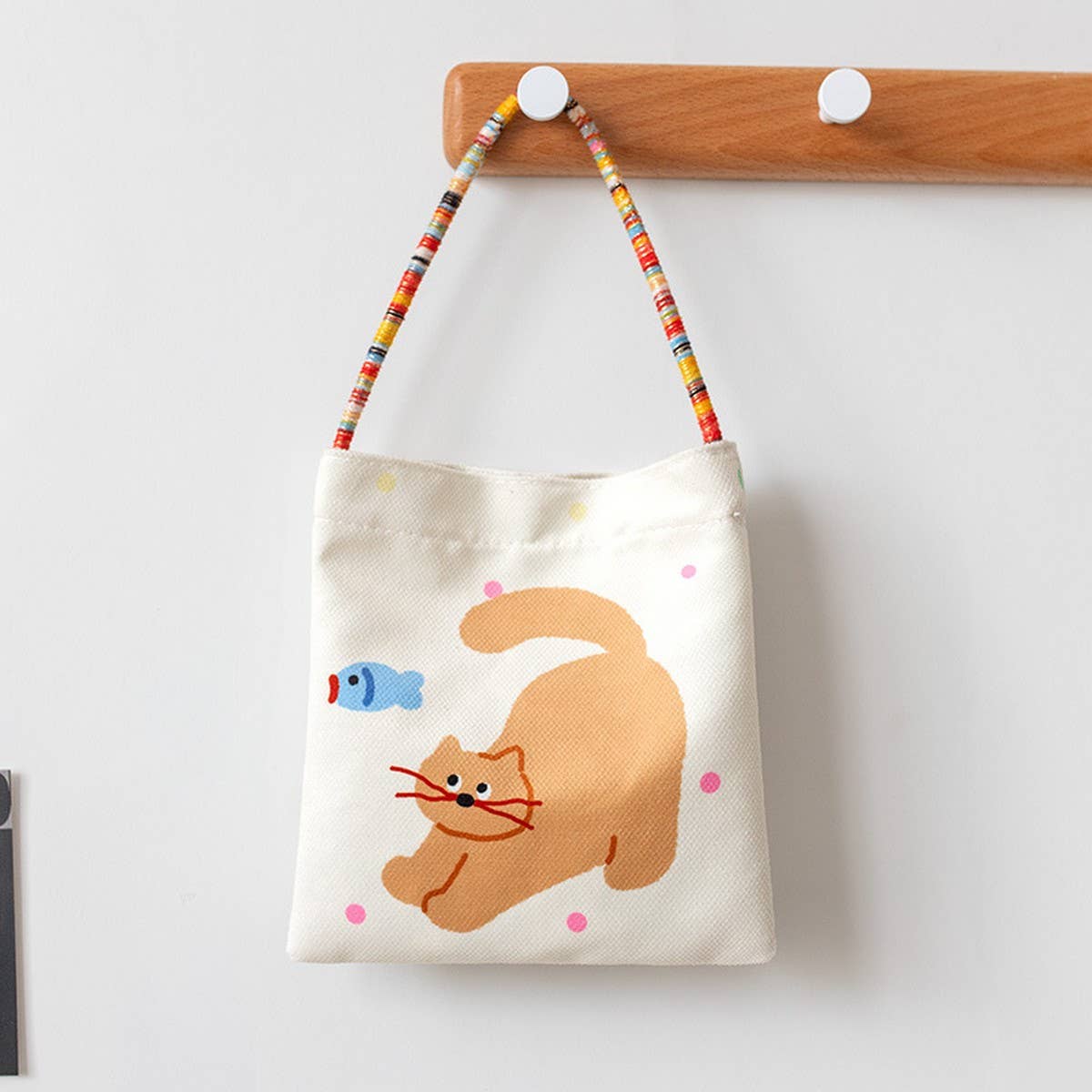 Mini Canvas Handbag for Girls, Summer Forest Style_CWAB5676