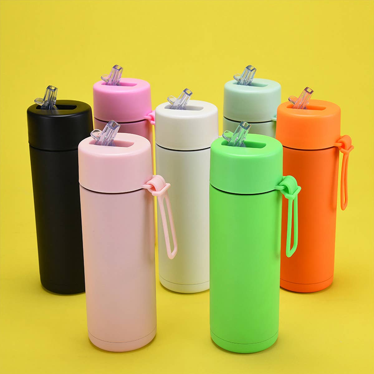 NEW PORTABLE 650ML SPORTS THERMOS CUP
