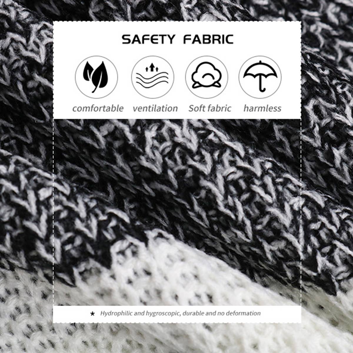 LOOSE PATCHWORK MATCHING TURTLENECK DRESS