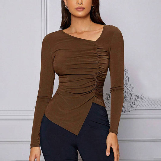 French Elegance And Intellectual Style Top