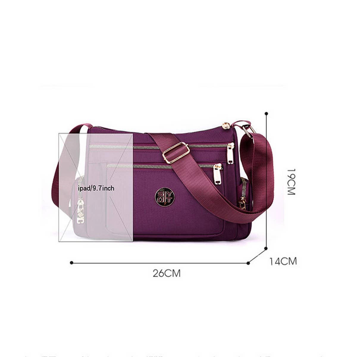 LARGE CAPACITY WOMEN'S SHOULDER MESSENGER BAG_CWAB3489