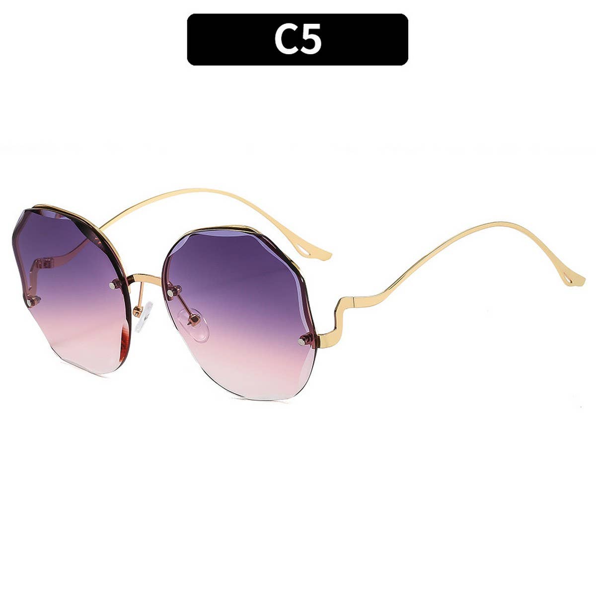 FASHIONABLE AND HIGH-END RIMLESS SUNGLASSES_CWASG0383