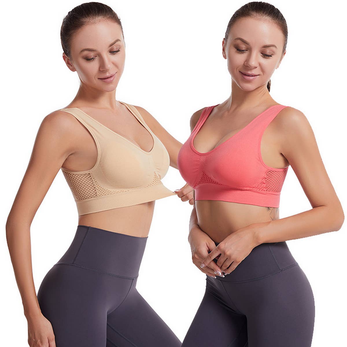YOGA RUNNING PLUS SIZE SPORTS BRA UNDERWEAR_CWMU0297