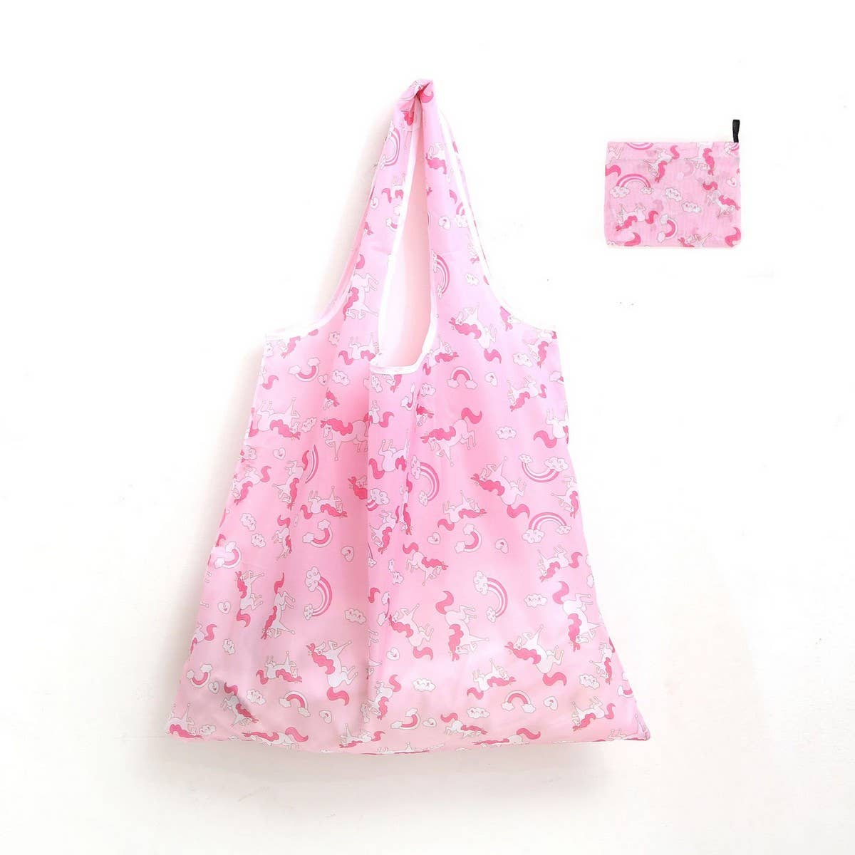 PRINTED LARGE CAPACITY FOLDING SHOPPING BAG_CWAB3474