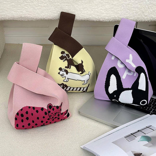 LARGE CAPACITY PORTABLE KNITTED HANDBAG_CWAB3223