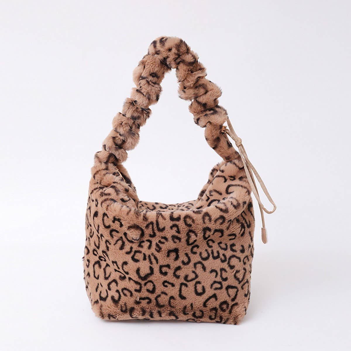 WINTER FASHION SHOULDERBAG LARGE CAPACITY PLUSH BAG_CWAB3917
