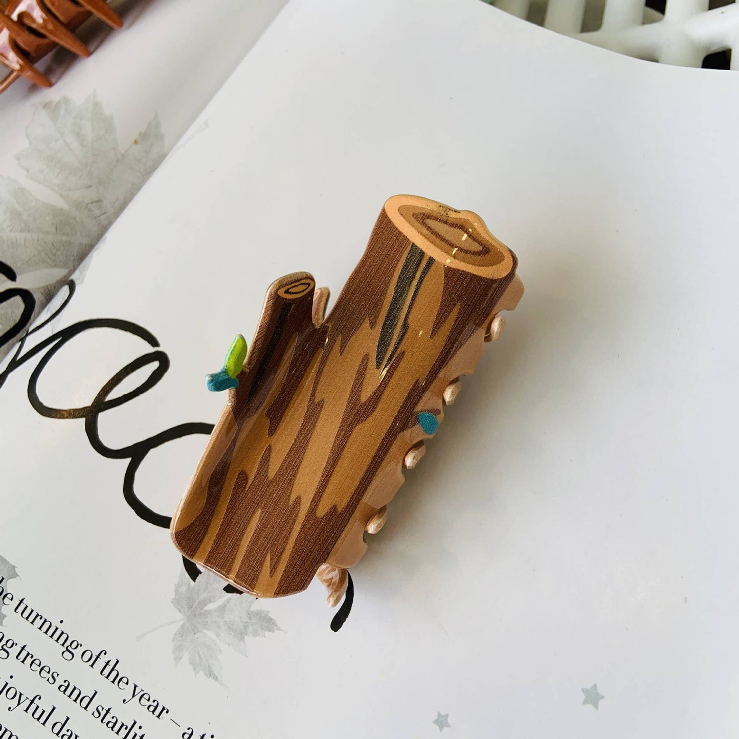 Acrylic Animal Hair Claw Clip, Farm & Fall Theme_CWASC1582