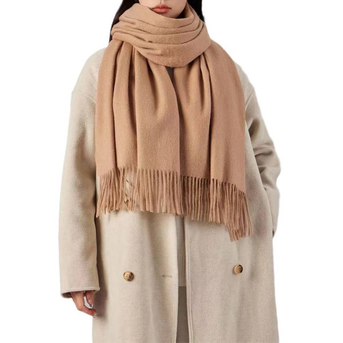 Oversized Fall Winter Scarf ??Chic Warm Wrap_CWASC1094