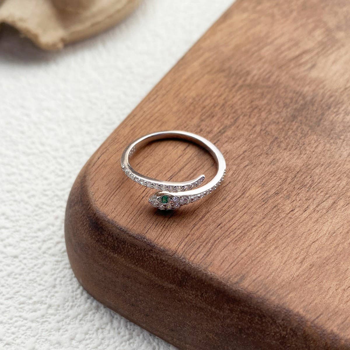 CWAJE4973_NICHE PERSONALITY DIAMOND COLD STYLE OPEN RING