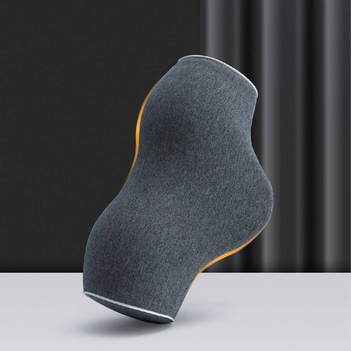 Ergonomic Cervical Traction Pillow, PU Memory Foam