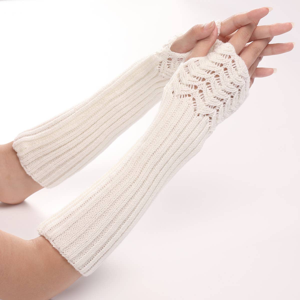 2024 NEW KNITTED FINGERLESS GLOVES SLEEVES_CWAG0100