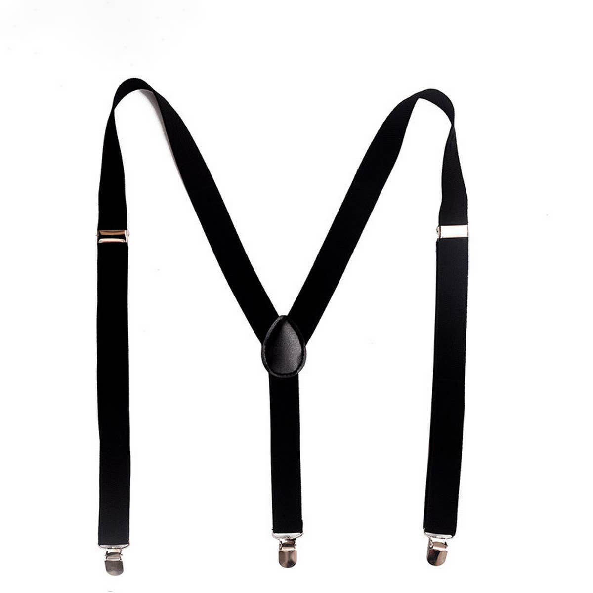 TROUSERS SUSPENDERS RUBBER BUCKLE SUSPENDER CLIP