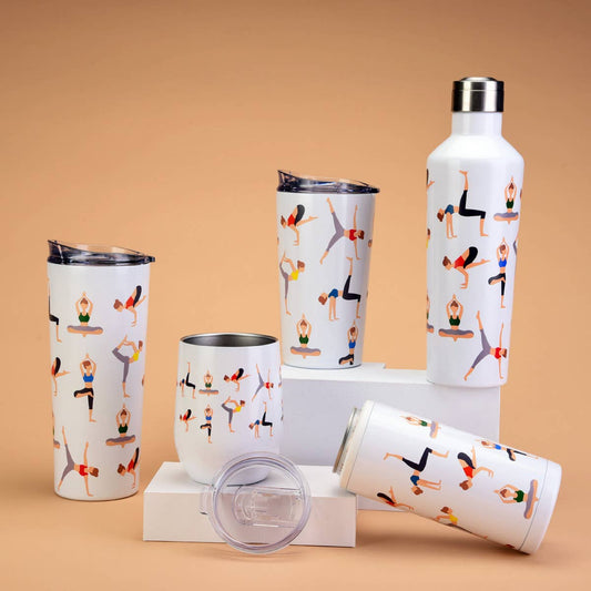 2024 NEW YOGA THEME INSULATED WATER CUP_CWMM0984