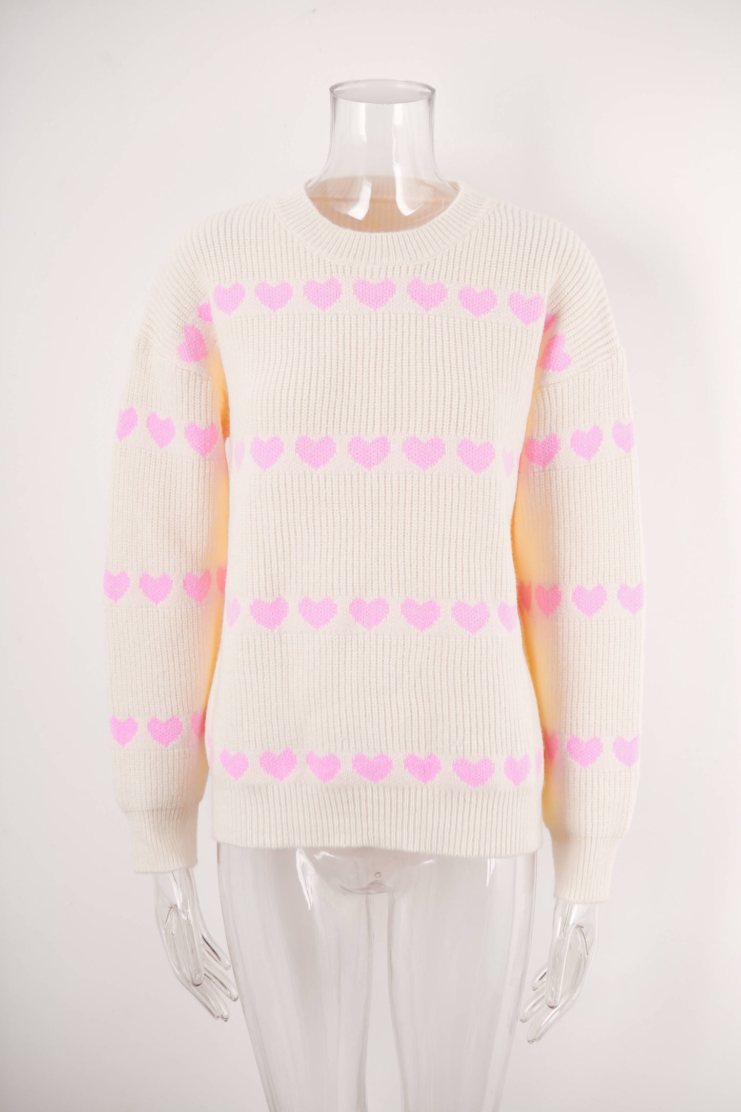KNITWEAR LOVE FASHION PULLOVER SWEATER