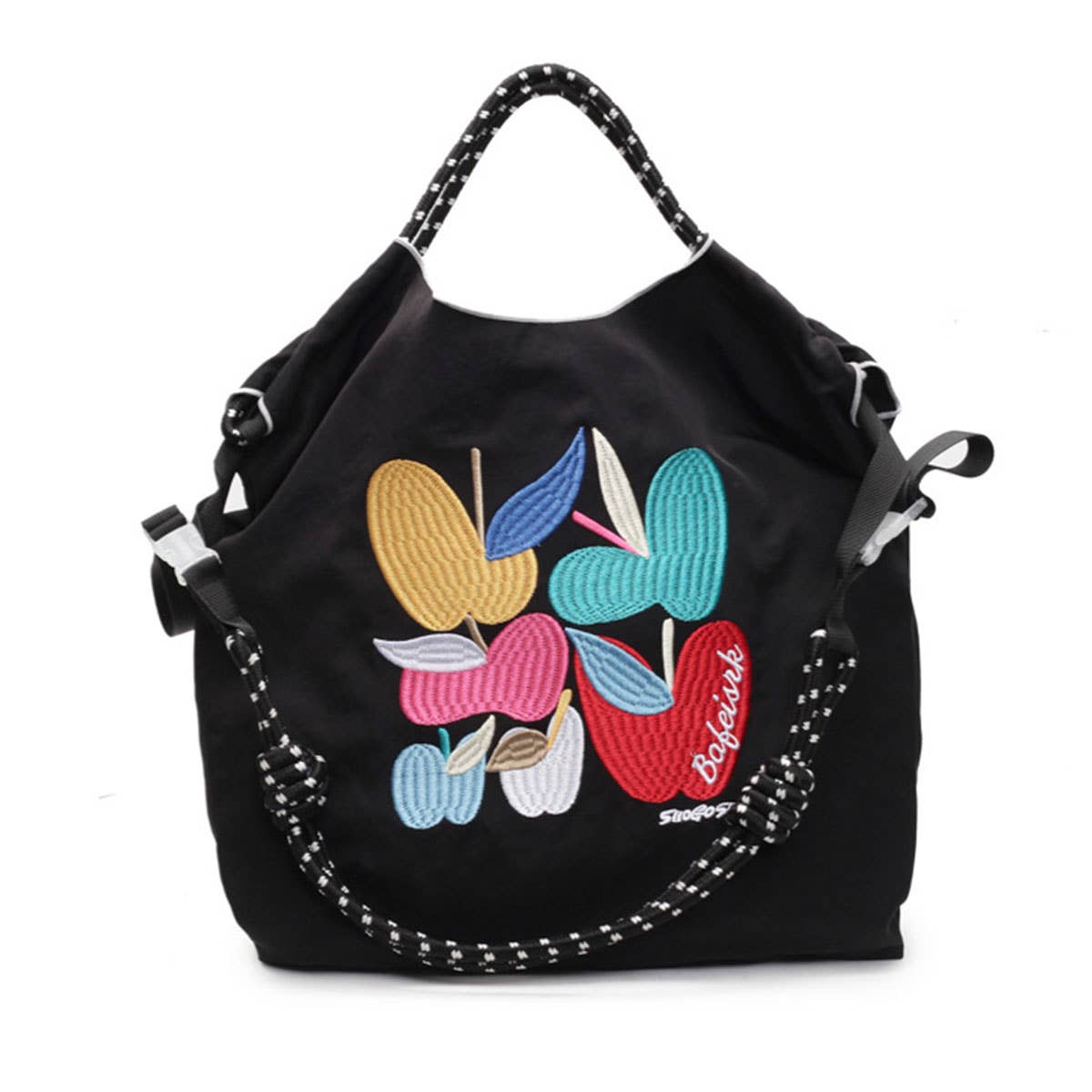 Cartoon embroidery versatile commuting bag