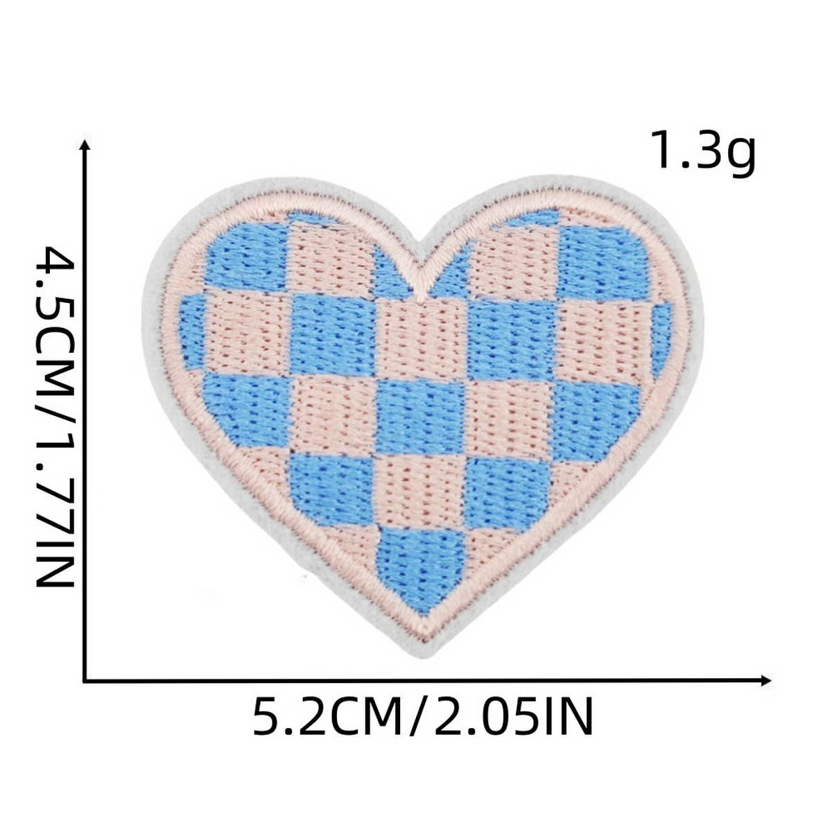 NEW CREATIVE COLORFUL LOVE EMBROIDERY PATCH