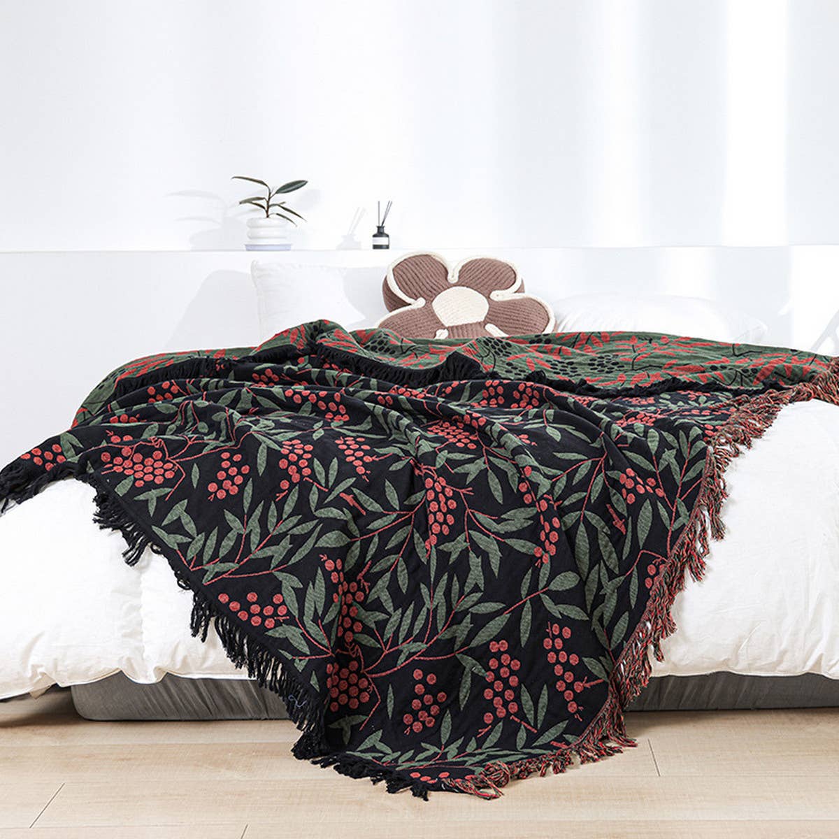 THIN NAP AIR CONDITIONING BLANKET SOFA BLANKET