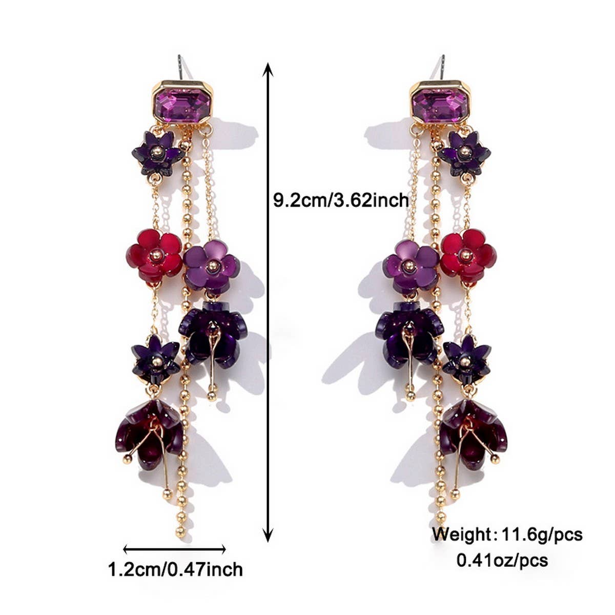 FASHIONABLE AND VERSATILE EARRING AND NECKLACE SET_CWAJE2833