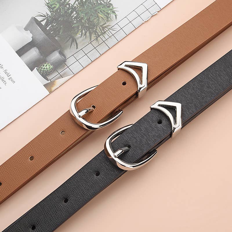 Simple retro and fashionable commuting belt