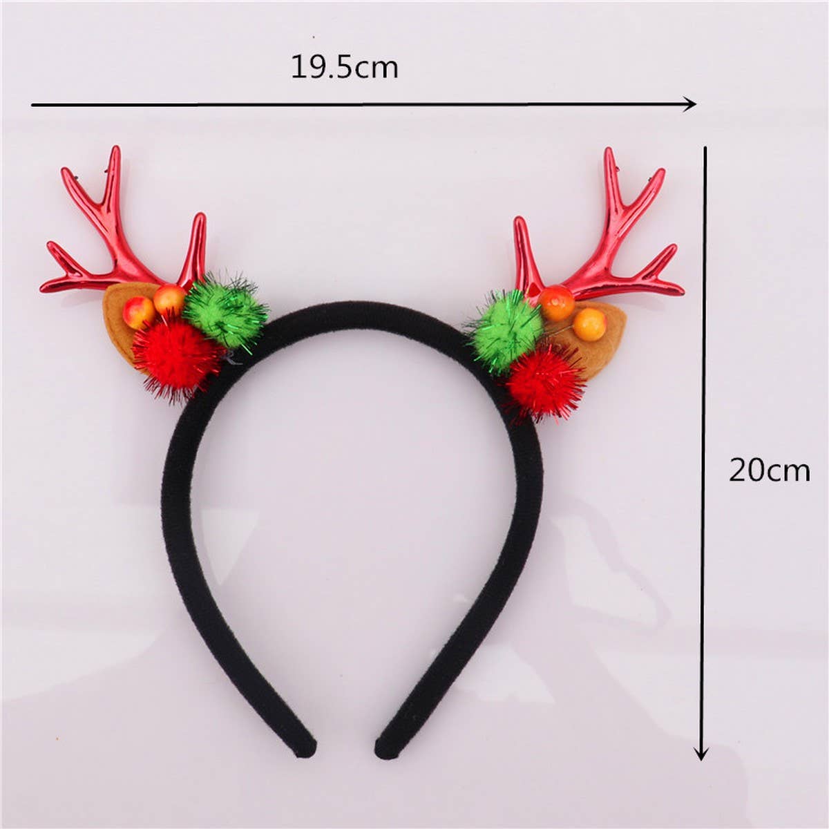 CHRISTMAS DEER ANTLERS CHILDREN'S HEADBAND