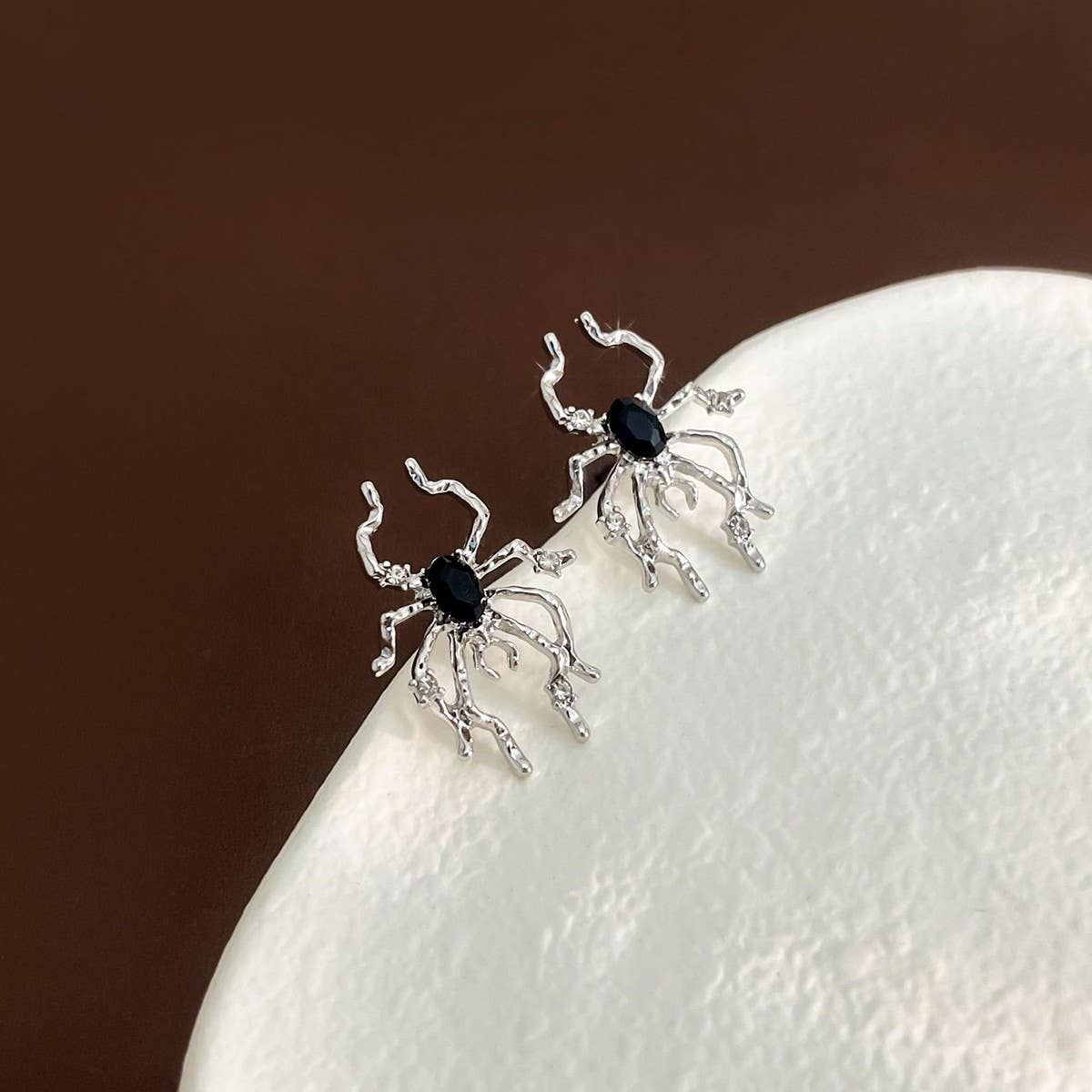 HALLOWEEN PERSONALIZED SPIDER EARRINGS