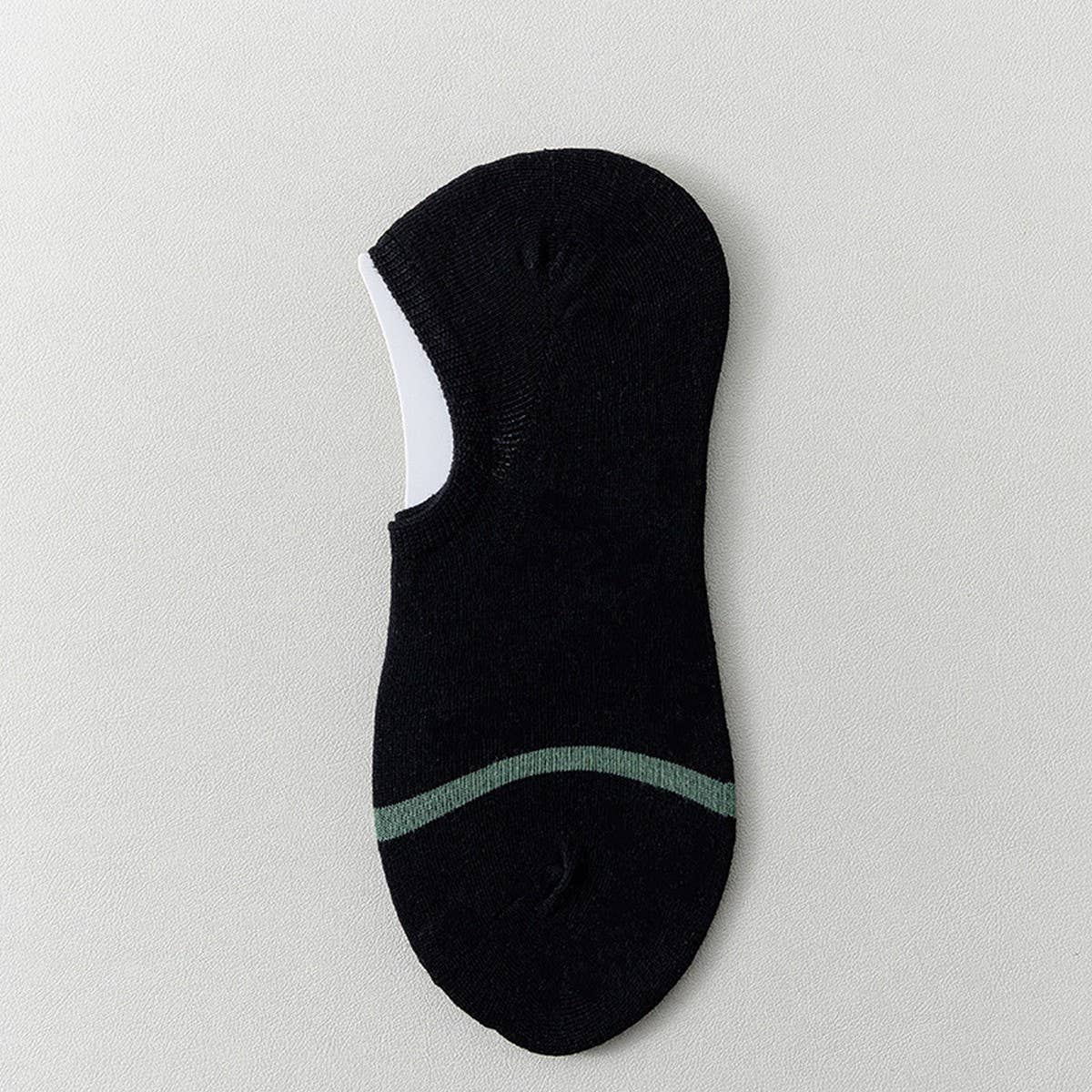 CWMS2469_NEW STYLE SHALLOW STRIPED THIN SOCKS