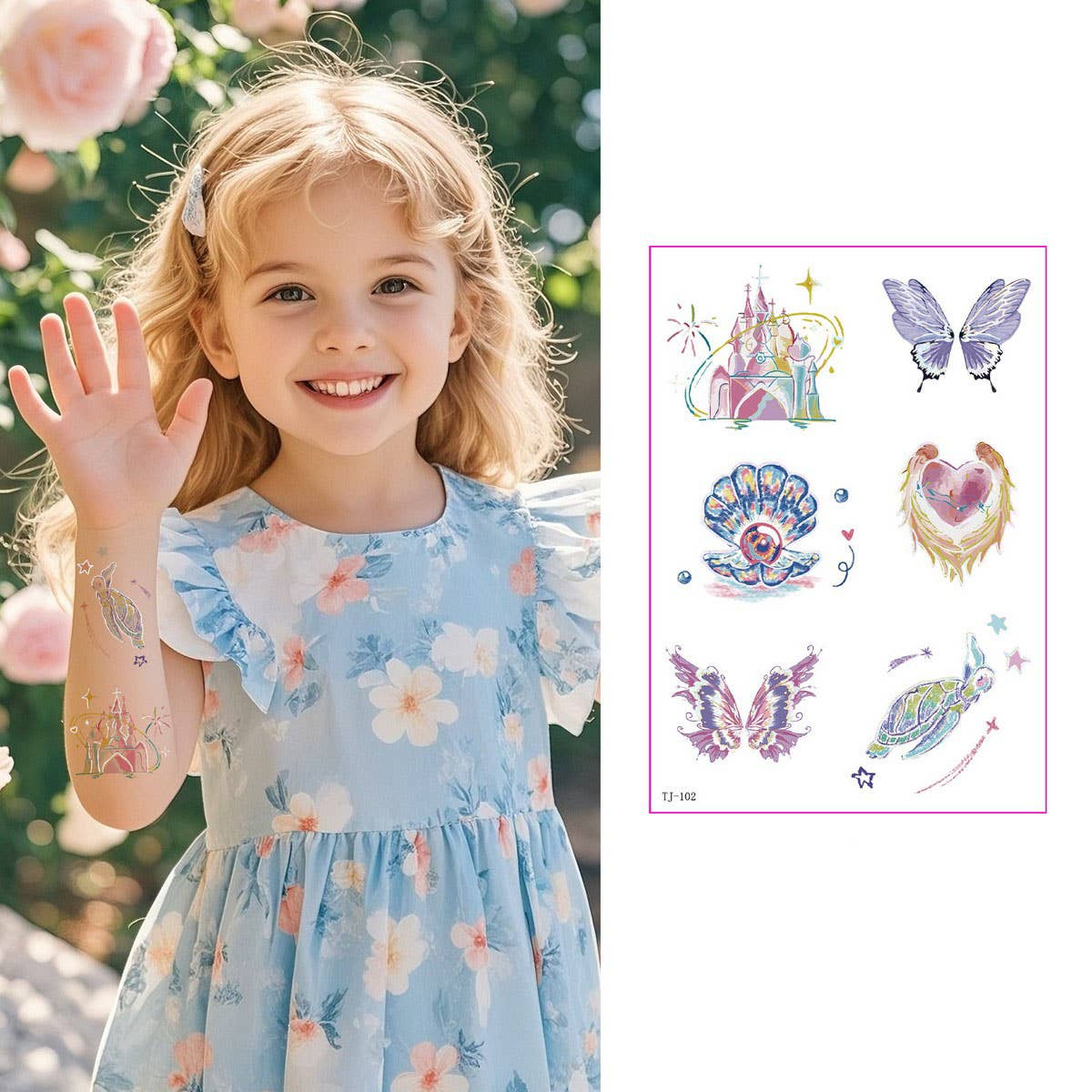 Gold Foil Tattoo Stickers for Girls ?Chic & Classy