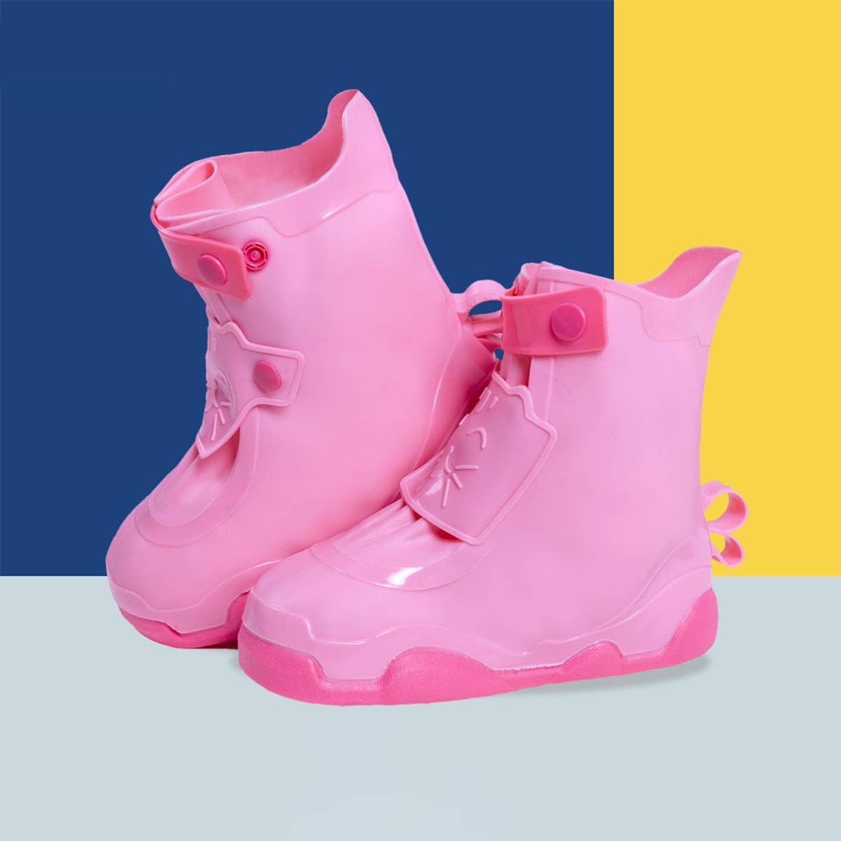 CWMM8441_WEAR-RESISTANT WATERPROOF AND RAINPROOF SHOE COVERS