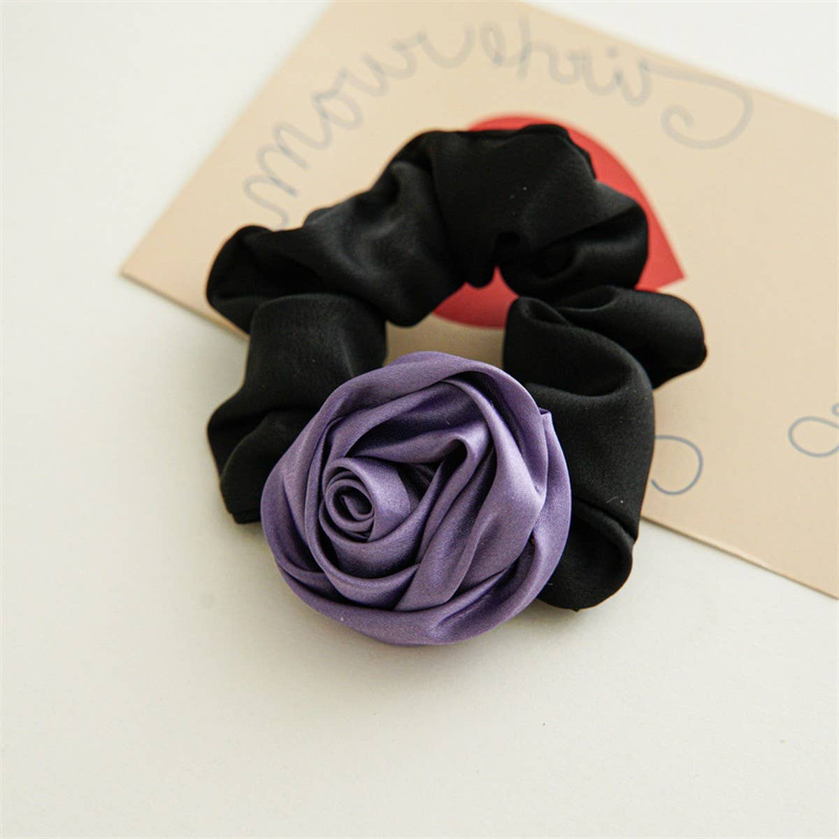 WOMEN NEW ROSE HAIR TIE_CWAHA0801
