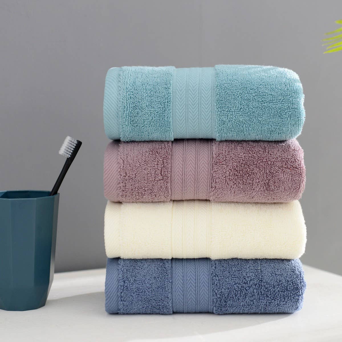 COTTON HOUSEHOLD FACE WASH TOWEL ABSORBENT TOWEL