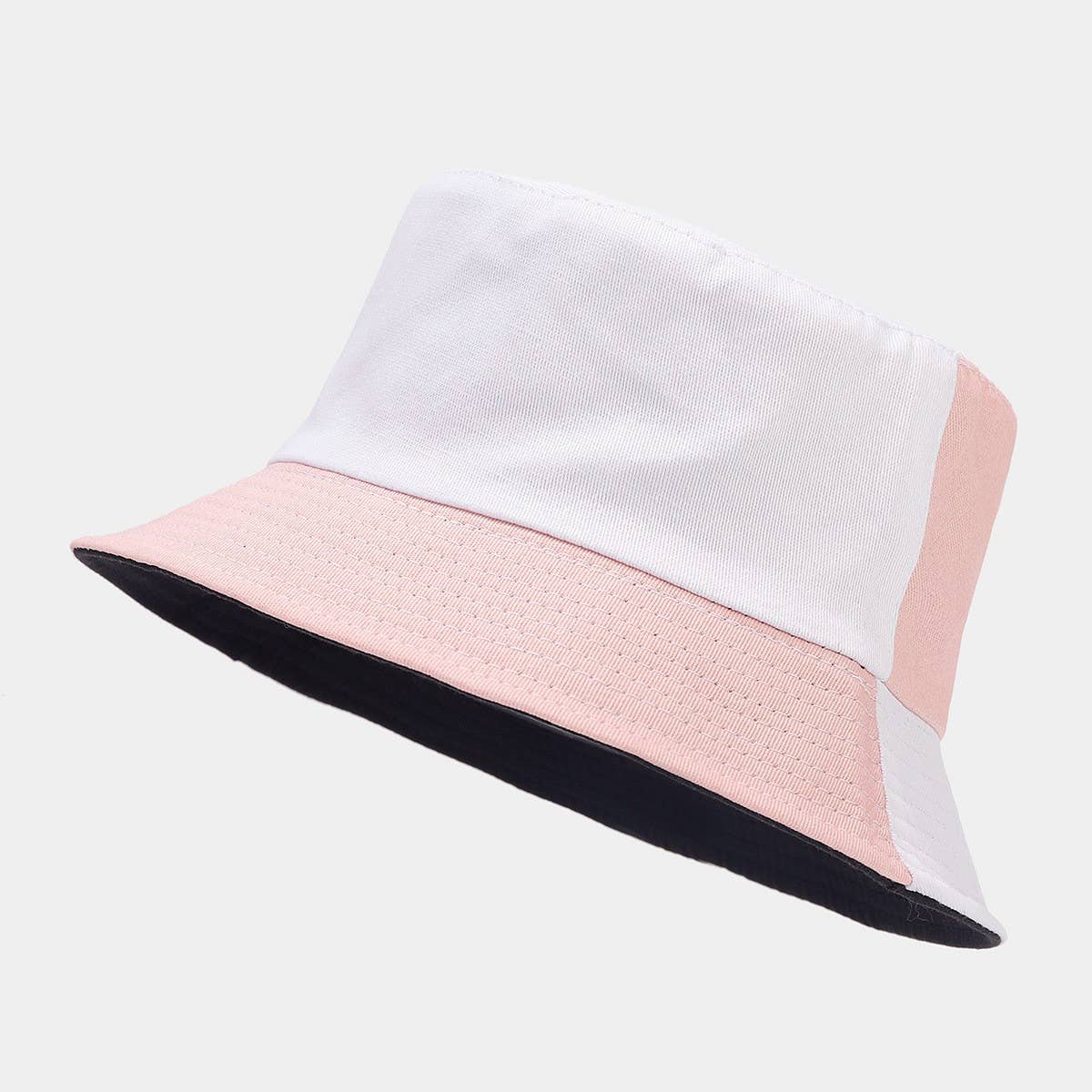 OUTDOOR SUN VISOR SPLICING BUCKET HAT_CWAH1635