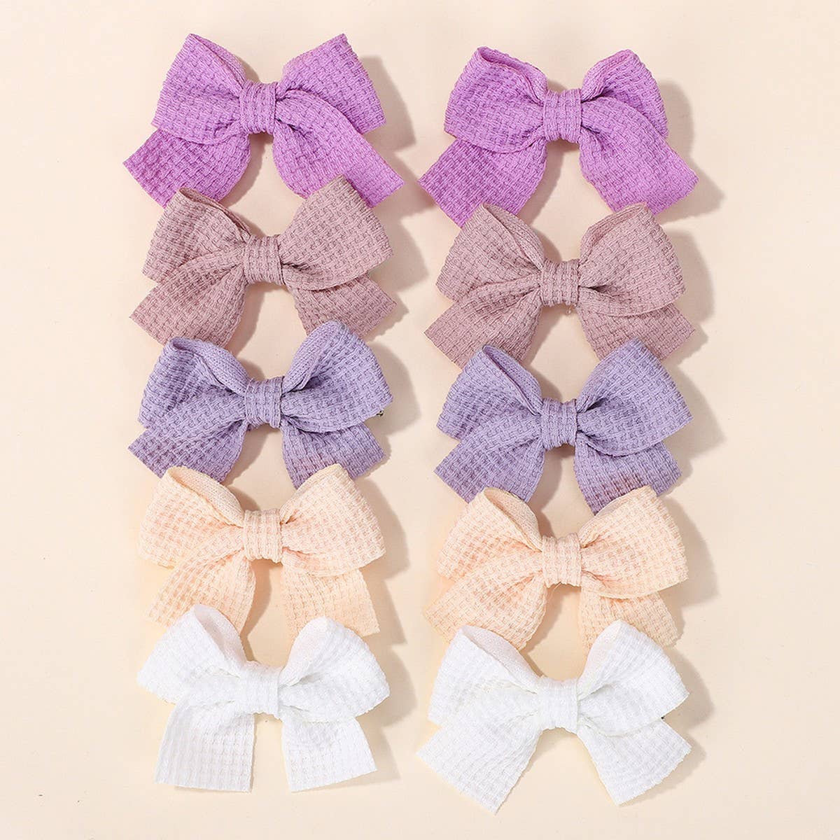 1.6" Handmade Fabric Bow Clips for Girls_CWAHA6756