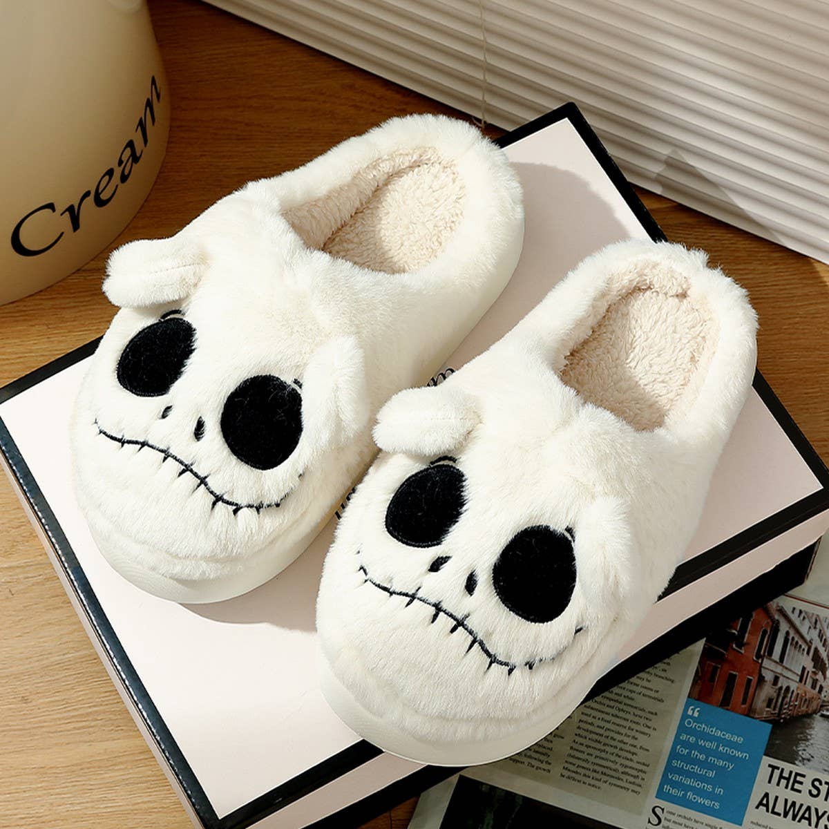 HALLOWEEN SLIPPERS CARTOON ANIMAL HOUSE SLIPPERS