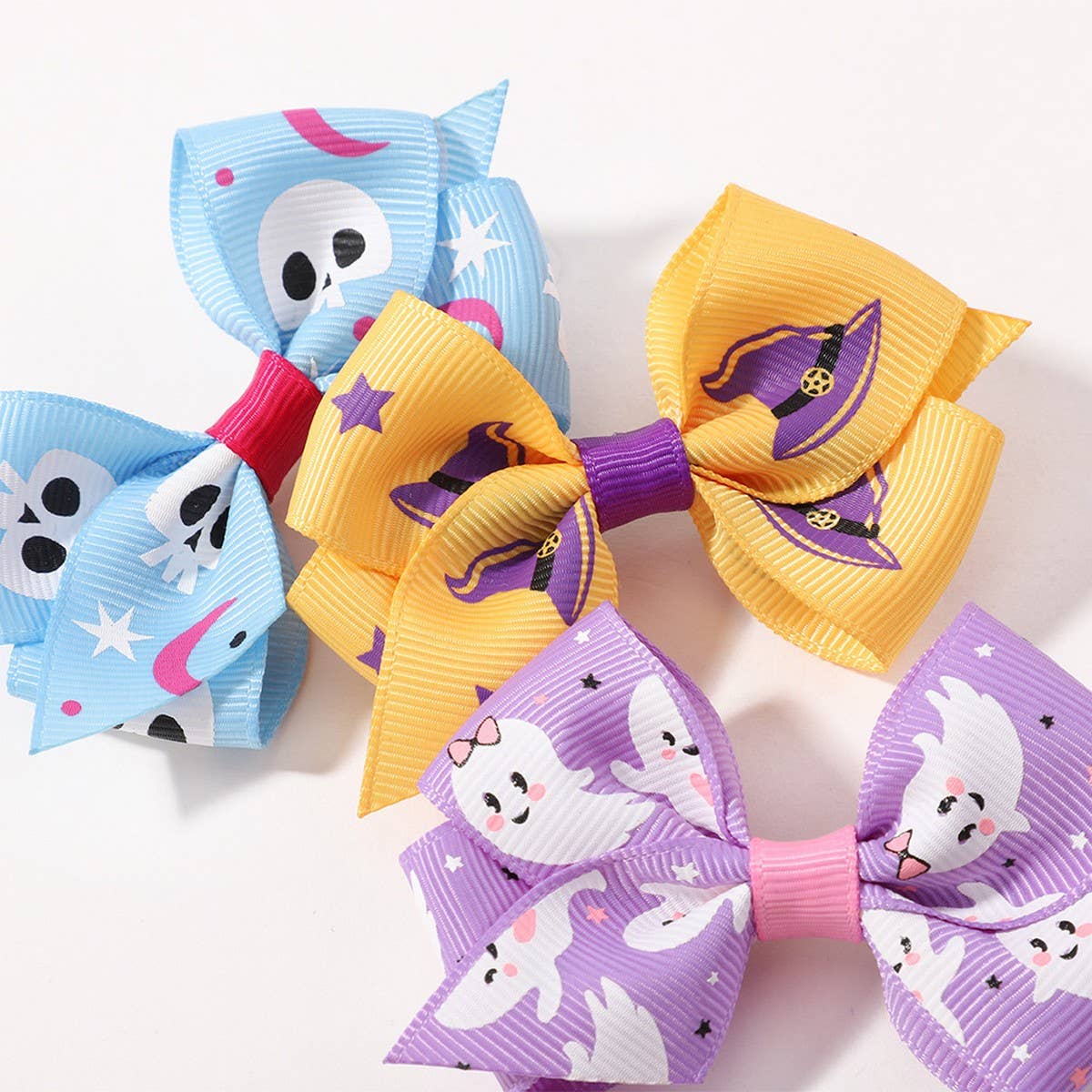 Halloween Kids Bow Hair Clip ? Cartoon Party