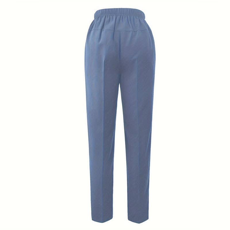 PROFESSIONAL THIN HIGH-WAISTED SLACKS