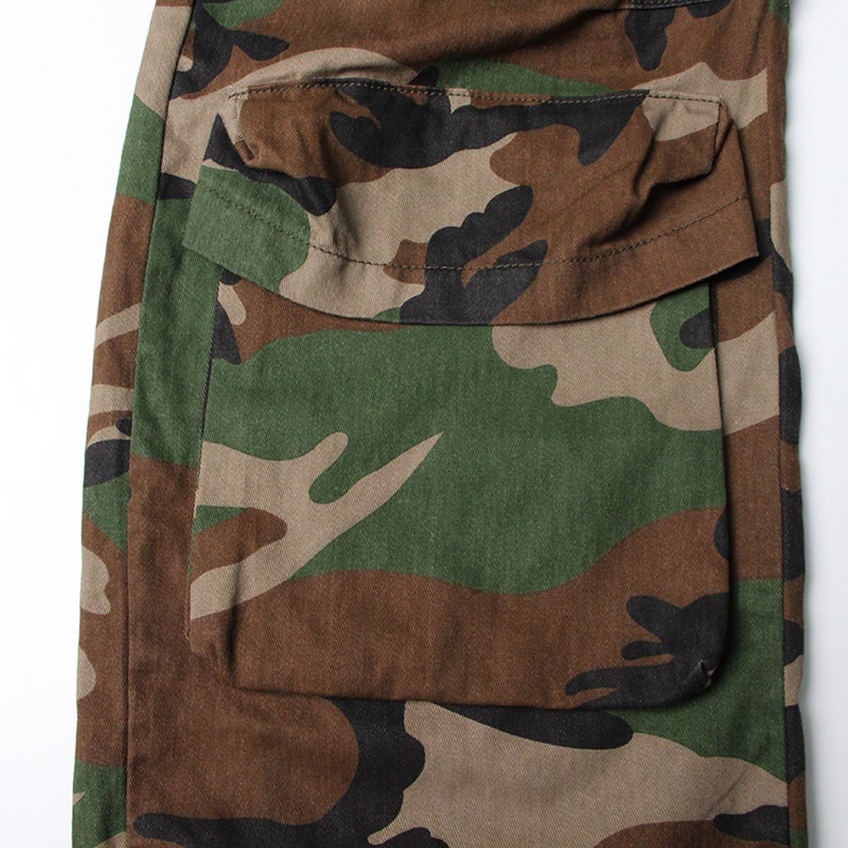 HIP HOP STYLE MULTI POCKET CAMOUFLAGE JEANS