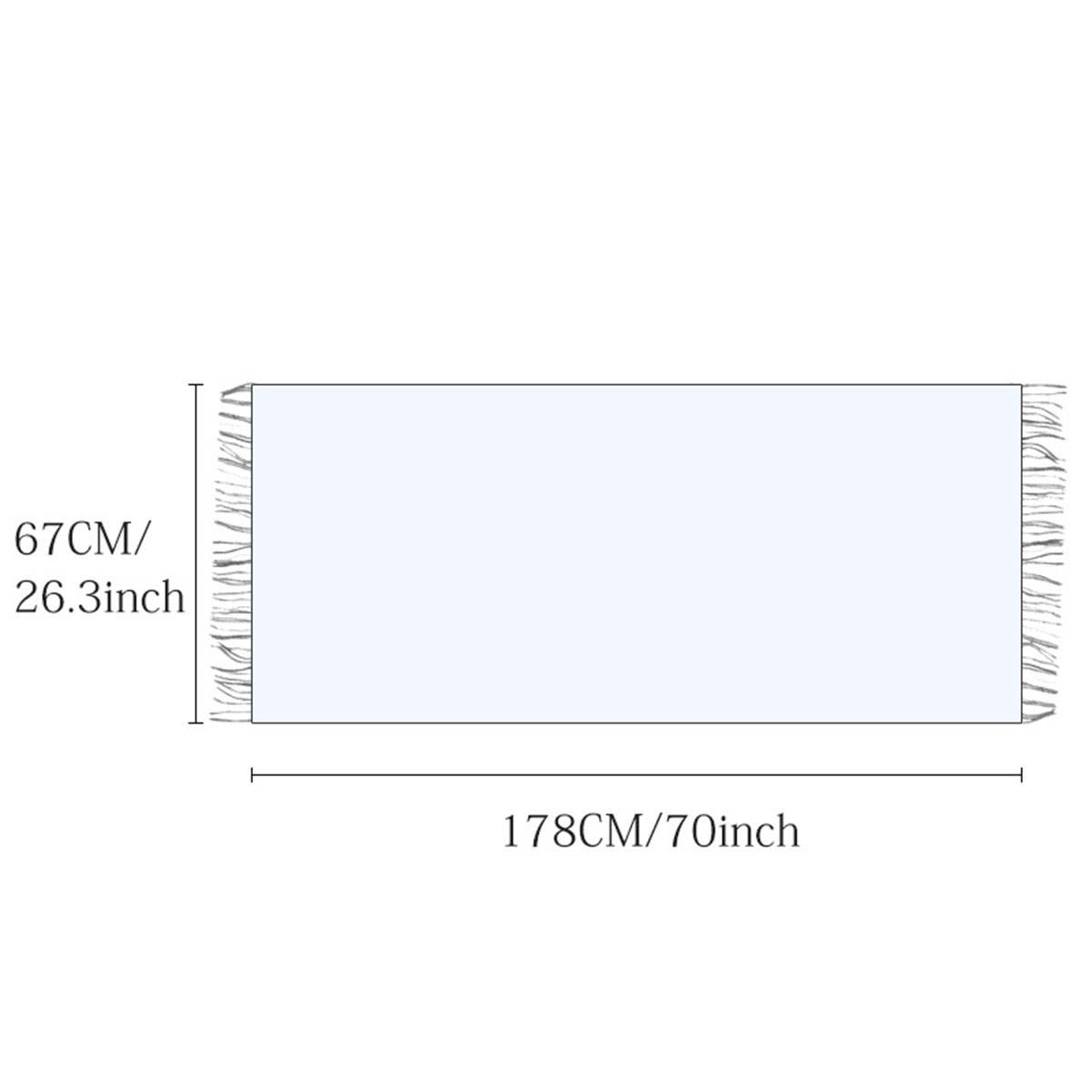 Colorblock Plaid Scarf - Chic Winter Couple Shawl