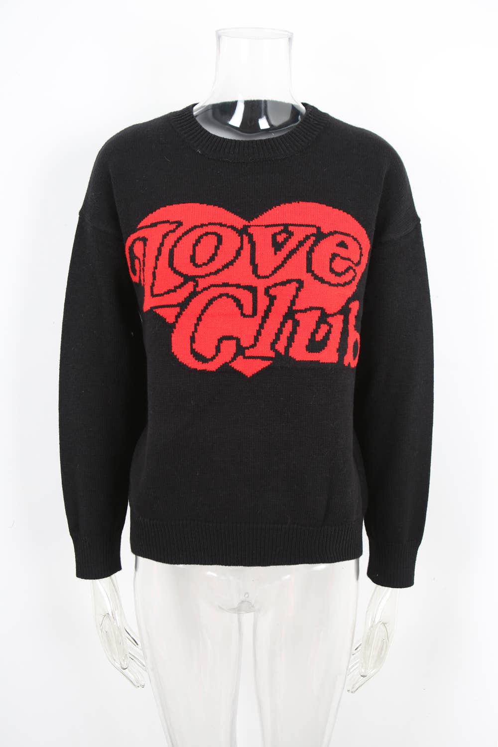 Fashion love loose Valentine's Day knit sweater
