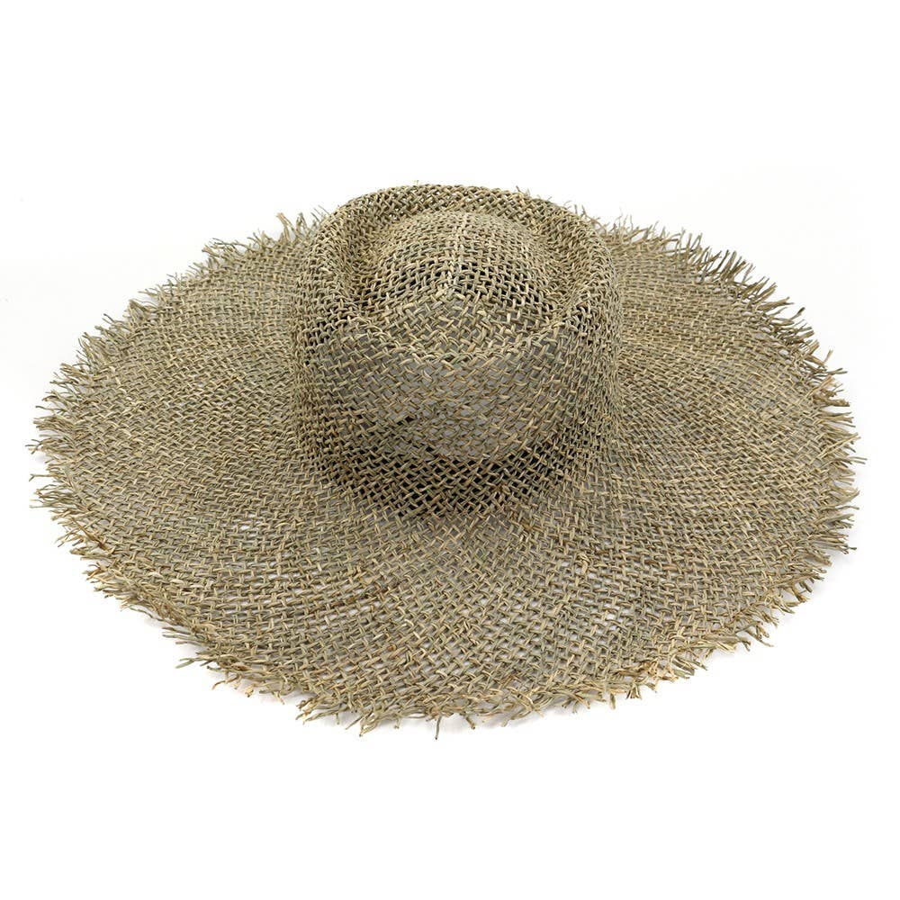 BEACH SUMMER CASUAL FARMER STRAW HAT_CWAH037-B20223